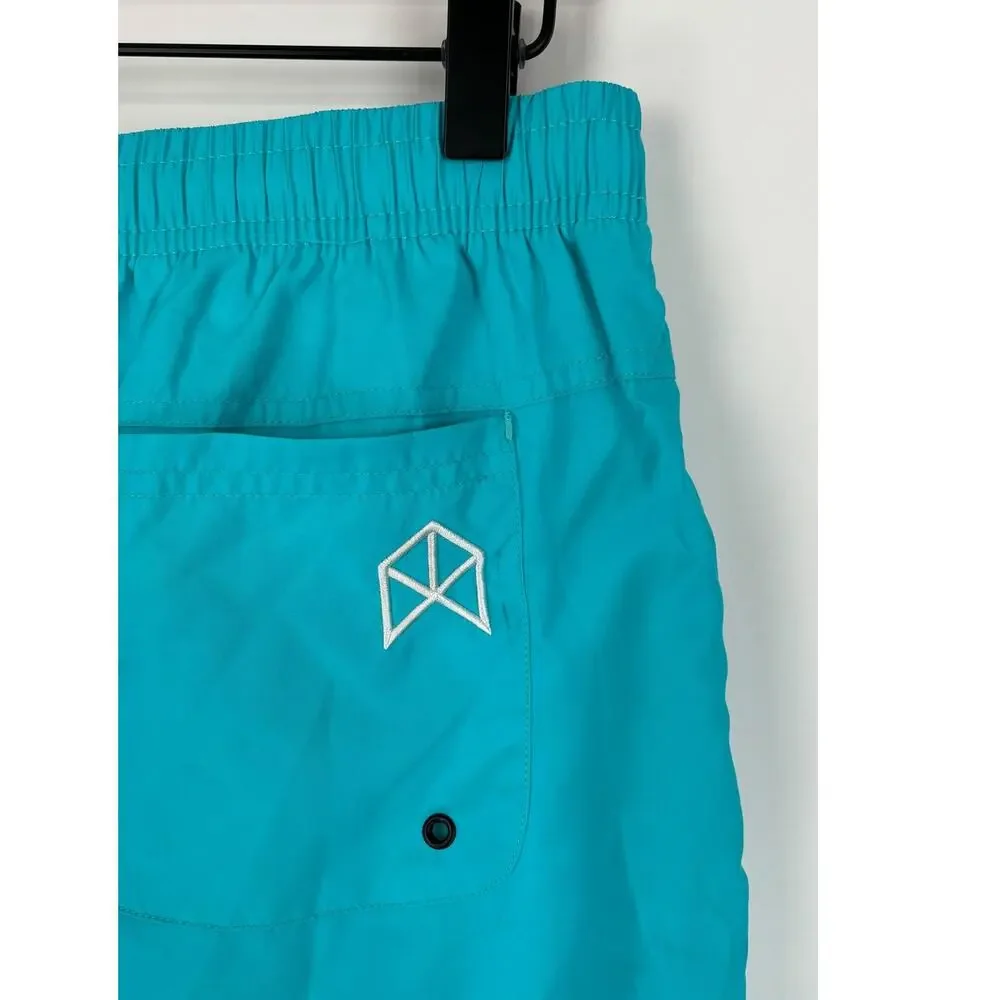 Rawgear Athletic Shorts Drawstring Waistband Mens Size Medium Blue New